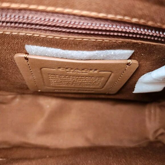 NWT Coach CR339 Hudson Crossbody Bag In Colorblock Signature Canvas - Picture 6 of 8